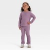 Toddler Girls' Cozy Leggings - Cat & Jack™ - 3 of 3