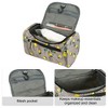 Unique Bargains Travel Makeup Bag Travel Toiletry Organizer Makeup Brush Holder Oxford Cloth - 3 of 4