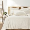 Beckett Cream Euro Sham Set of 2 - Levtex Home - 3 of 3