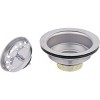 Keeney  3-1/2 In. Stainless Steel Fixed Post Basket Strainer Assembly 1431SSBX - 4 of 4
