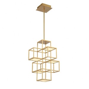 Eurofase Lighting Ferro 1 - Light Pendant in  Gold - 1 of 2