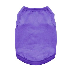 Doggie Design 100% Cotton Dog Tank - Ultra Violet - 1 of 3