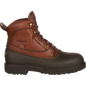 Lehigh Safety Shoes Swampers Men's Brown 6 inch Steel Toe Waterproof Work Boot - 1 of 4