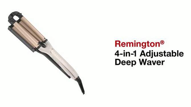 Remington Pro 4-in-1 Adjustable Waver, 2 of 9, play video