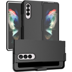 Nakedcellphone Slim Case and Belt Clip Holster Combo for Samsung Galaxy Z Fold 3 (SM-F926, 2021) - 1 of 4