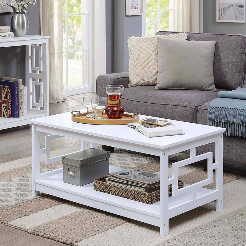 Town Square Coffee Table with Shelf - Breighton Home, 3 of 5