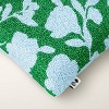 12"x12" Beaded Classic Rose Square Throw Pillow Green/Blue - kate spade new york x Target - 4 of 4