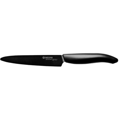 Kyocera Revolution Black Ceramic Micro-Serrated 5 Inch Tomato Knife