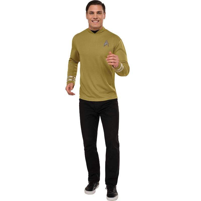 Star Trek Deluxe Captain Kirk Adult Costume, Standard, 1 of 2