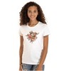 Women's Betty Boop Cartoon Lil' Angel Tattoo T Shirt Ladies Tee Brisco Brands - 4 of 4