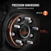 VEVOR Wheel Spacers, 1.5" 5"x5.5" Wheel Adapters, 5 Lug Forged Spacer, 71.5 mm Bore Hubcentric M1/2-20 Studs Spacers, Fit for Jeep Journey - 4 of 4