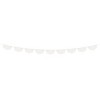 Meri Meri Broderie Anglaise Lace White Pennant Garland (13' with excess cord - Pack of 1) - 3 of 4