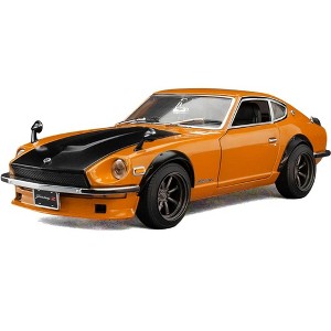 1970 Nissan Fairlady Z (S30) RHD Orange with Carbon Hood 