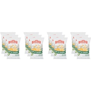 Boulder Canyon Thin & Crispy Jalapeno Potato Chips - Case of 12 - 6 oz - 1 of 2