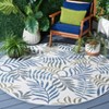 Courtyard CY9631 UV & Stain Resistant Non-Shedding Power Loomed Indoor/Outdoor Rugs - Safavieh - 2 of 4