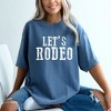Simply Sage Market Women's Let's Rodeo Short Sleeve Garment Dyed Tee - 2 of 3