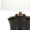 Gary Ceramic Table Lamp (Set of 2) - LIT4065 - Black - Safavieh - 3 of 3