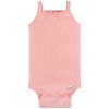Gerber Baby Girls' 4-Pack Sleeveless Onesies Bodysuits - 2 of 4