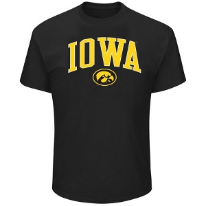 NCAA Iowa Hawkeyes Men's Big & Tall Short Sleeve T-Shirt - 1 of 3