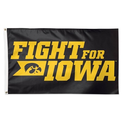 NCAA Iowa Hawkeyes 3'x5' Slogan Flag