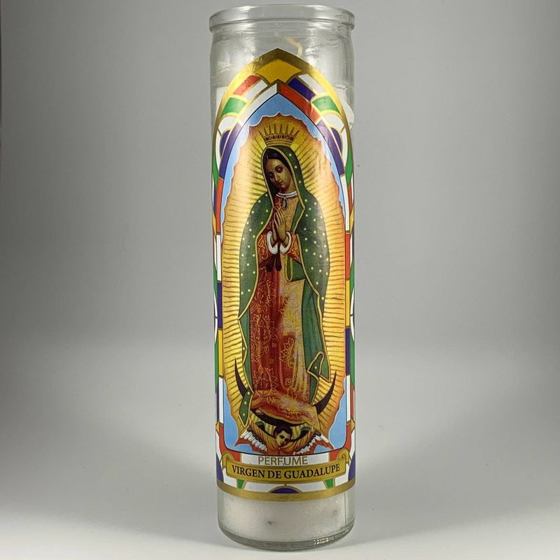 Jar Candle Virgin Of Guadalupe White Vanilla - Continental Candle, 3 of 5