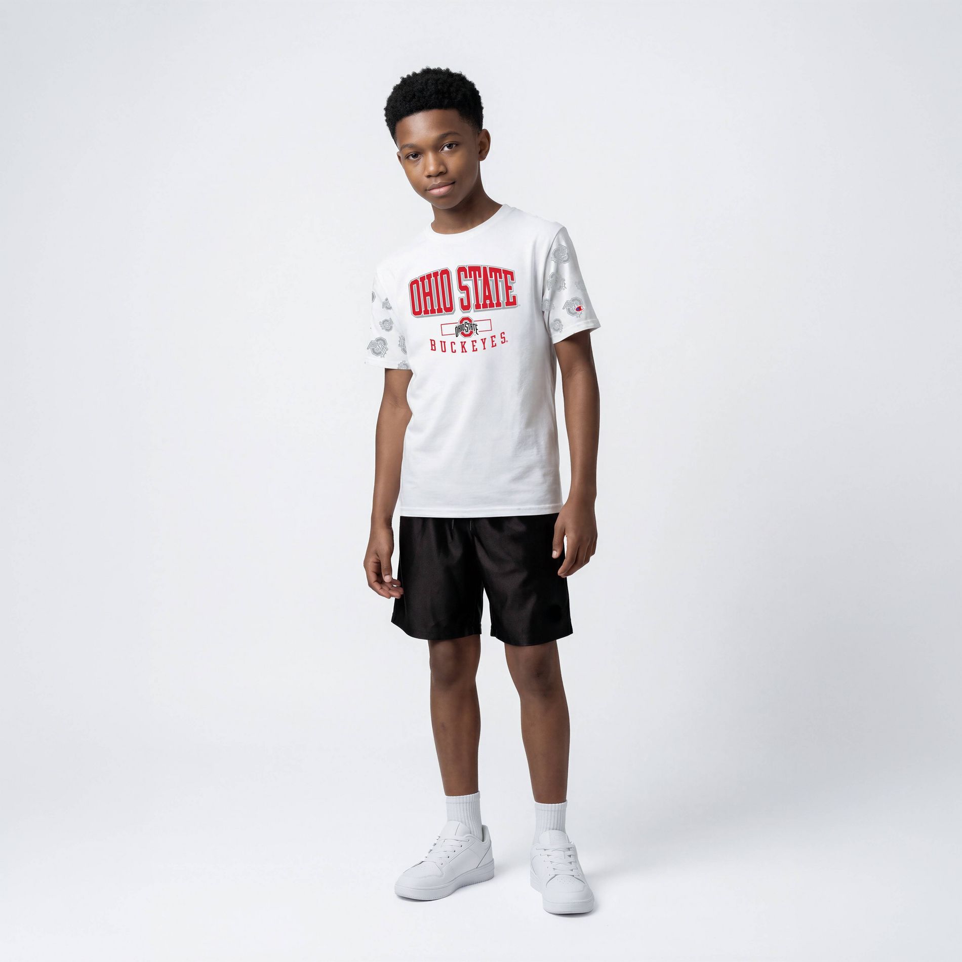 NCAA Ohio State Buckeyes Champion Youth White T-Shirt