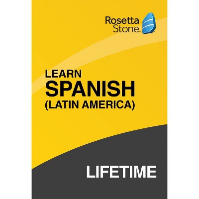 Rosetta Stone Lifetime Spanish LA (Hardcover)