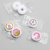 Big Dot of Happiness Rainbow Unicorn - Baby Shower or Birthday Party Round Candy Sticker Favors - Labels Fits Chocolate Candy (1 sheet of 108) - 3 of 4