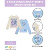 Disney Moana Nightmare Before Christmas Lion King Minnie Mouse Lilo & Stitch Girls 2 Pack Long Sleeve T-Shirts Little Kid to Big Kid - image 3 of 4