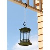 Set of 2 Wrought Iron Hook Extenders with Twist Black Powder Coated Finish - Achla Designs - 2 of 3