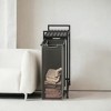 Stylish Laundry Hamper - Pull-Out Bag, Removable Shelf, Metal Frame, 12.7 Gallons (47 L), 16.5 x 11 x 29.5 Inches - 3 of 4