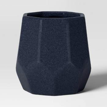 Geared Geometric Ceramic Indoor Outdoor Planter Pot - Threshold™