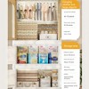 Portable Closet Wardrobe with Wheel, Folding Storage Bins with Lid, Collapsible Plastic Clothes Cabinet, Toddler Dresser Storage Organizer for Bedroom - 4 of 4