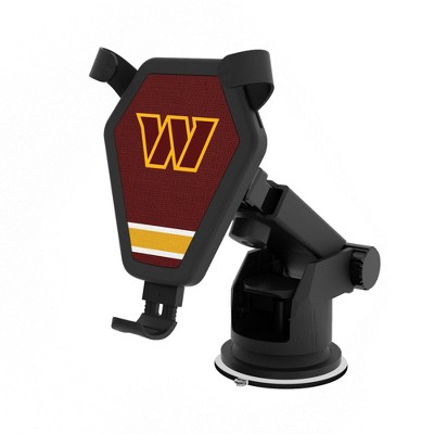 Keyscaper Washington Commanders Stripe 10-Watt Wireless Car Charger