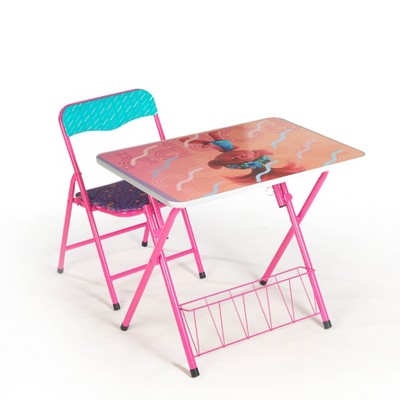 2pc Trolls Foldable Activity Desk and Chair Set