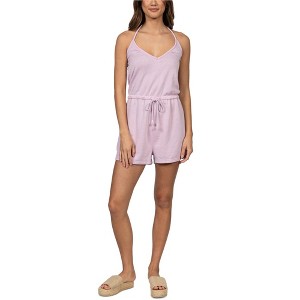 Hurley Womens Retro Romper Jumpsuit - 1 of 2