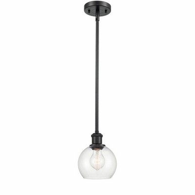 Athens - 1 Light Mini Pendant In Industrial Style-7.88 Inches Tall and 6 Inches Wide