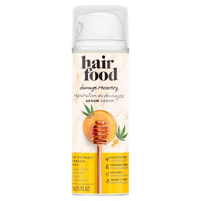 Hair Food Repairing Leave-In Conditioner and Repair Serum Infused with Hemp Extract and Manuka Honey - 5.1 fl oz