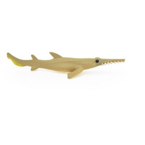 Collectible Wildlife Gifts | Sawshark, Sawtooth Shark, Sawfish, Realistic Toy Model Plastic Replica, Kids Educational Gift   3.75"   F231 B76 - 1 of 4