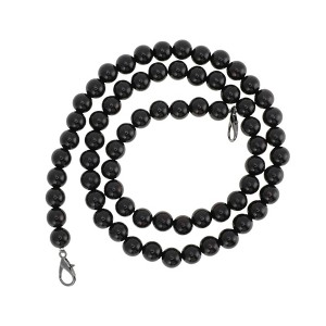 Unique Bargains Faux Pearl Handbag Strap Black 1 Pc - 1 of 4