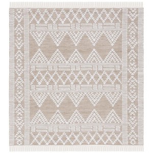 Kilim With Fringes KLM308 Flat Weave Rugs - Safavieh - 1 of 4