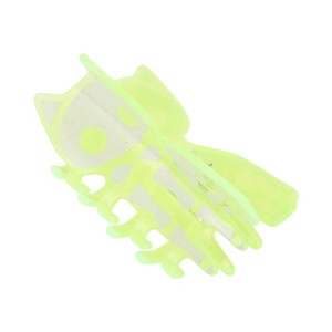 Unique Bargains Halloween Grungy Skeleton Cat Design Claw Clip 1 Pc - 1 of 4