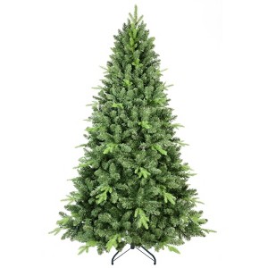 SEVOBAL Artificial Trees 5FT Classic Christmas Tree with 967 Tips Pre Lit Christmas Tree Xmas Tree Artificial Christmas Tree, Green, 35"*8.5"*60" - 1 of 4