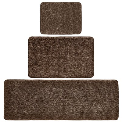 dark brown bath mat sets