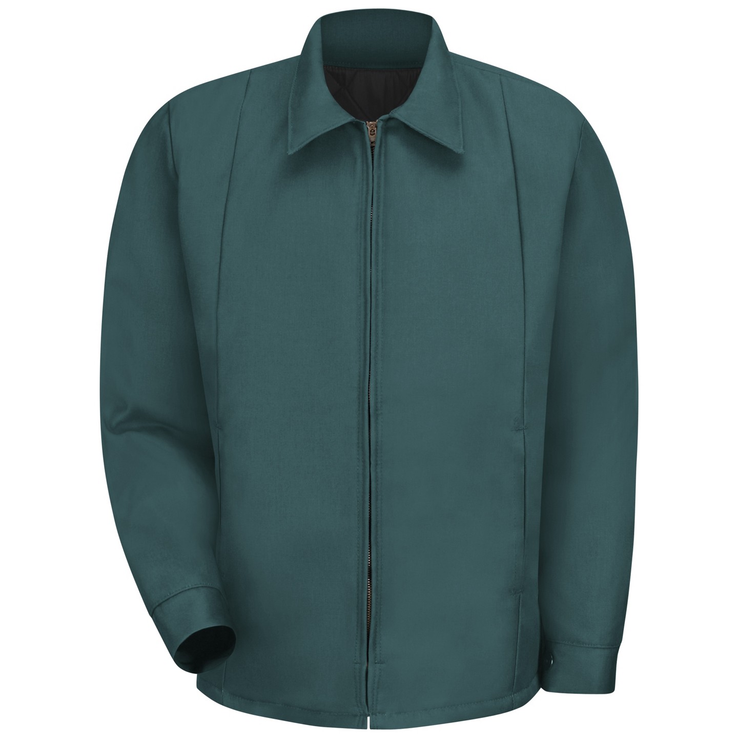 Мужская куртка Red Kap Perma-Lined Panel Jacket, Black - Xx Large, цвет: Красный — фото 1