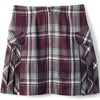 Lands' End School Uniform Kids Side Pleat Plaid Skort Above Knee - 2 of 2