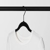 10pk Shirt Flocked Hangers - Brightroom™ - image 4 of 4