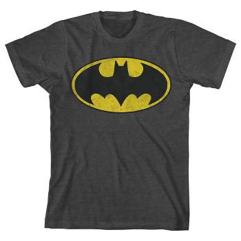 Batman No Te Metas Con Un Superheroe Youth Athletic Gray Graphic Tee-xl ...