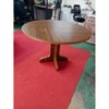 Round Dining Table for 4, 47 Inches Dining Room Table with Wooden Base, Circle Kitchen Dinner Table for Dining Room,Kitchen,Living Room (Table Only) - 4 of 4