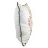 The Little Birdie 17.0 Inch Dog Mama Pillow Paw Print Floral Throw Pillows - 2 of 3
